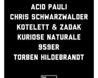 Das Haett es Frueher Nicht Gegeben with Acid Pauli, Chris Schwarzwälder, Kuriose Naturale a.o tickets blurred poster image