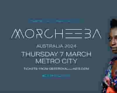 Morcheeba tickets blurred poster image
