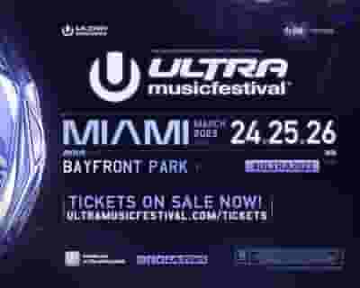 Ultra Festival Miami 2023 tickets blurred poster image