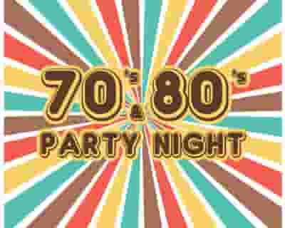 70's & 80's Party Night with 'Boogie Nights' tickets blurred poster image
