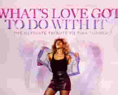 What's Love Got to do With it - Tina Turner Tribute tickets blurred poster image