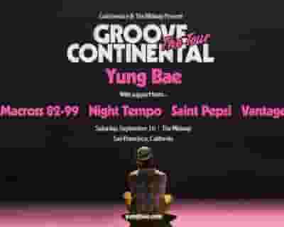 Yung Bae - Groove Continental: The Tour tickets blurred poster image