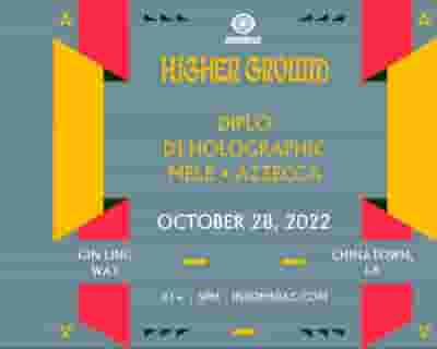 Diplo presents Higher Ground LA tickets blurred poster image