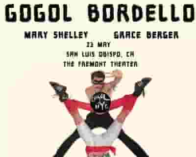 Gogol Bordello tickets blurred poster image