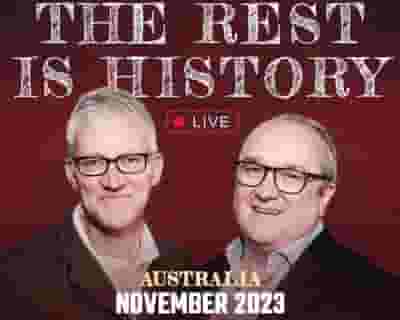 The Rest Is History tickets blurred poster image