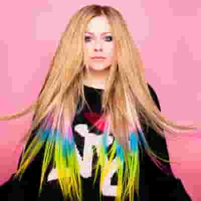 Avril Lavigne blurred poster image