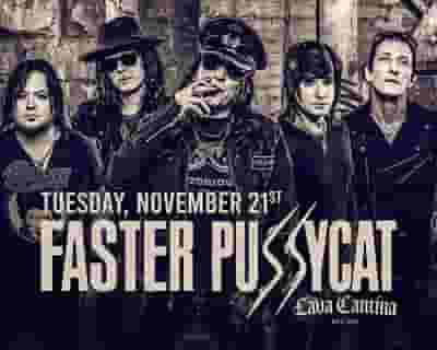 Faster Pussycat tickets blurred poster image