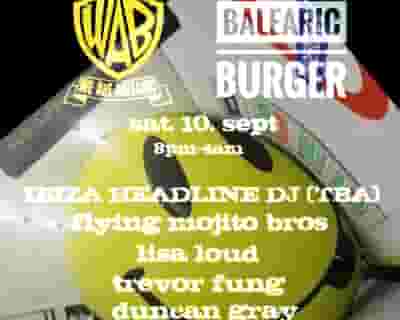 We Are Balearic Presents DJ Alfredo & Friends tickets blurred poster image