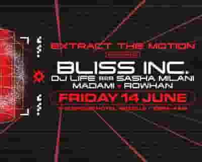 Bliss Inc. tickets blurred poster image
