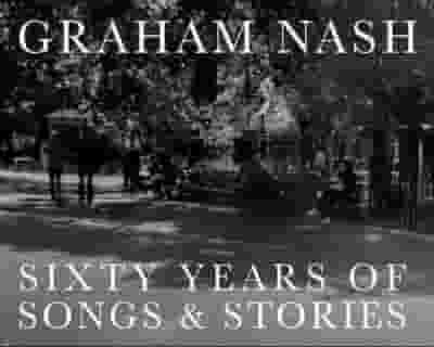 Graham Nash tickets blurred poster image