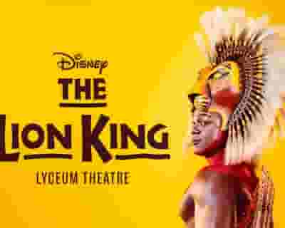 Disney's THE LION KING tickets blurred poster image