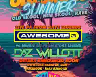 Oldskool Summer tickets blurred poster image