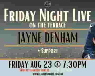 Jayne Denham tickets blurred poster image
