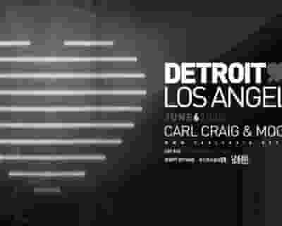 Detroit Love Feat. Carl Craig Moodymann tickets blurred poster image