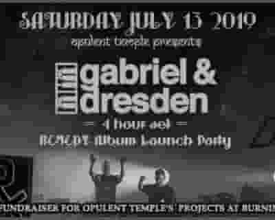 Gabriel & Dresden tickets blurred poster image