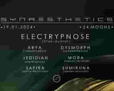 Synaesthetics presents Electrypnose tickets blurred poster image