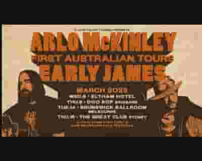 Arlo Mckinley & Early James tickets blurred poster image