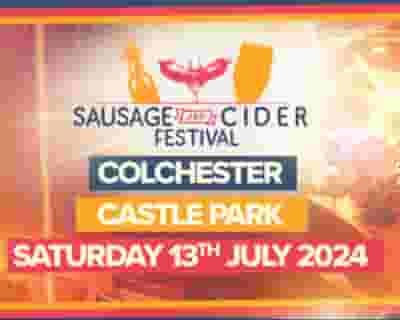 Sausage and Cider Festival 2024 | Colchester tickets blurred poster image
