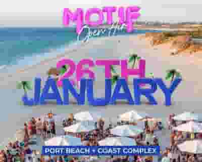 Motif Open Air | Beach Festival tickets blurred poster image