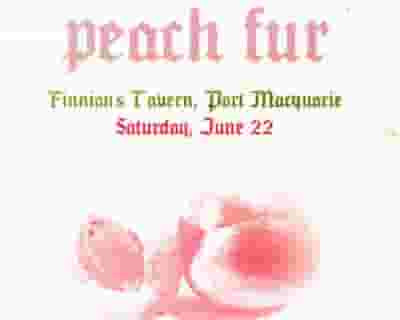 Peach Fur tickets blurred poster image