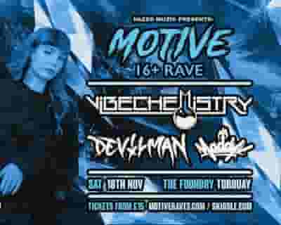 DNB Rave with Vibe Chemistry, Devilman and Maddy V tickets blurred poster image