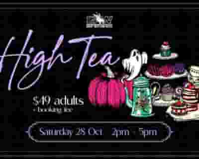 Halloween High Tea tickets blurred poster image