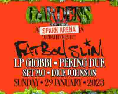 Gardens Music Festival 2023 tickets blurred poster image