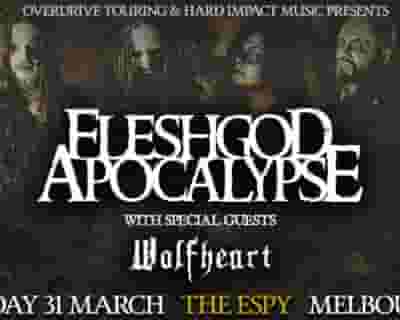 Fleshgod Apocalypse & Wolfheart tickets blurred poster image