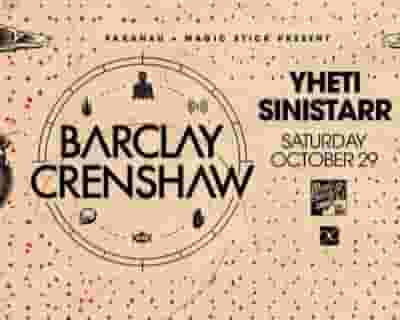 Barclay Crenshaw tickets blurred poster image