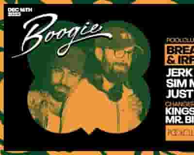 Boogie feat Breakbot and Irfane tickets blurred poster image