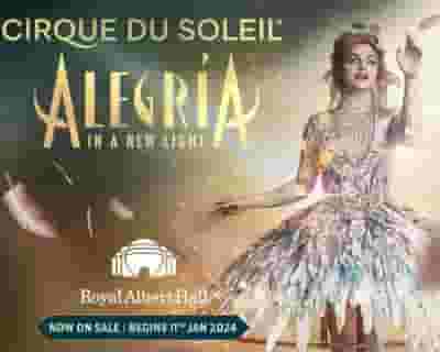 Cirque Du Soleil Alegria tickets blurred poster image