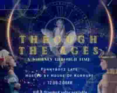 Through The Ages - Cabaret show tickets blurred poster image