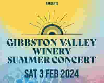 Gibbston Valley Winery Summer Concert 2024 tickets blurred poster image