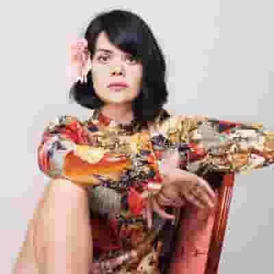 Bat for Lashes blurred poster image