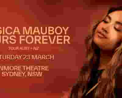 Jessica Mauboy tickets blurred poster image