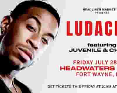 Ludacris with Juvenile and Chingy tickets blurred poster image