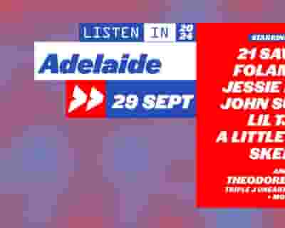 Listen In 2024 | Adelaide tickets blurred poster image