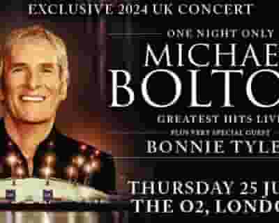 Michael Bolton tickets blurred poster image