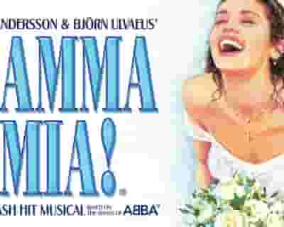 Mamma Mia! tickets blurred poster image