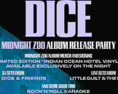 DICE tickets blurred poster image