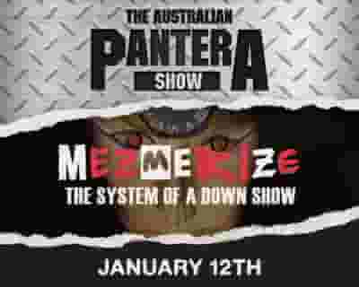 The Australian Pantera show tickets blurred poster image