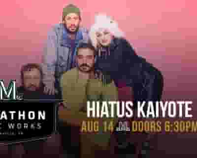 Hiatus Kaiyote tickets blurred poster image