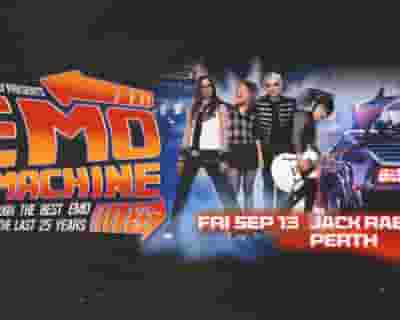 Emo Time Machine - Perth tickets blurred poster image