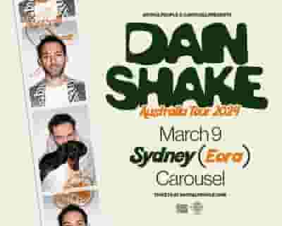 Dan Shake tickets blurred poster image