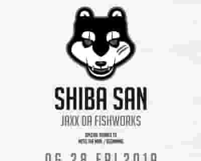 Shiba San tickets blurred poster image