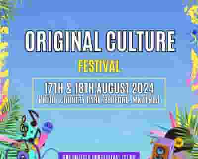 Original Culture Festival 2024 tickets blurred poster image
