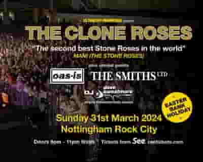 The Clone Roses, Oas-is, Smiths Ltd tickets blurred poster image