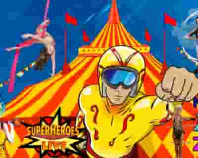 Super American Circus tickets blurred poster image