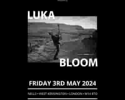 Luka Bloom tickets blurred poster image