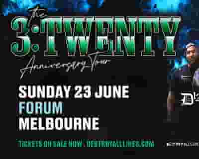The 3:Twenty Anniversary Tour tickets blurred poster image